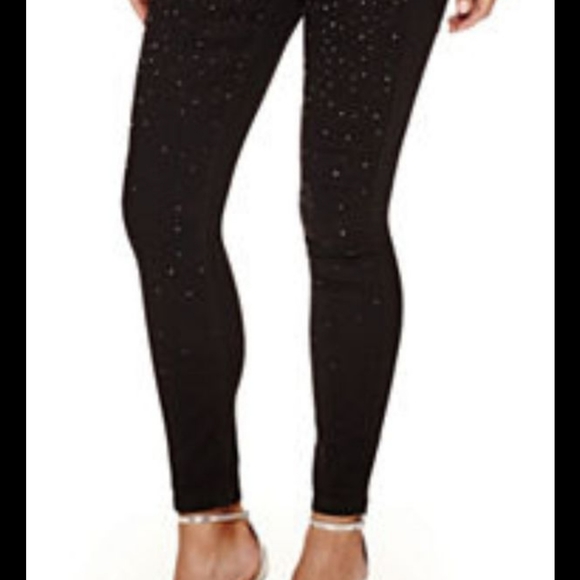Bisou Bisou black embellished jeans - NWT ✨ - Picture 4 of 9